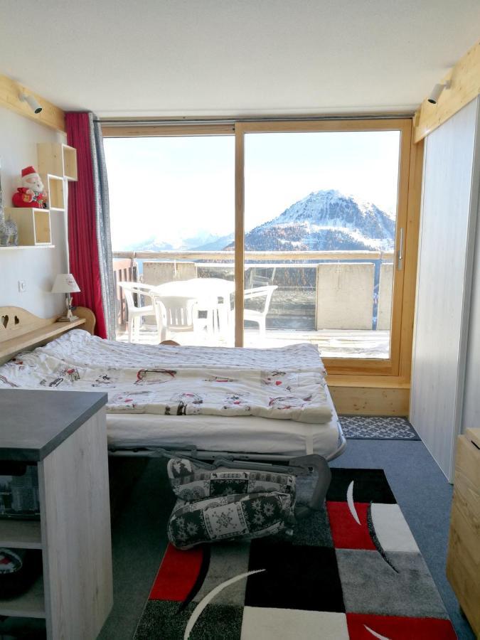 Appartement D'Une Chambre A La Plagne Aime 2000 A 10 M Des Pistes Avec Vue Sur La Ville Et Terrasse Amenagee Macot-la-Plagne Exteriör bild