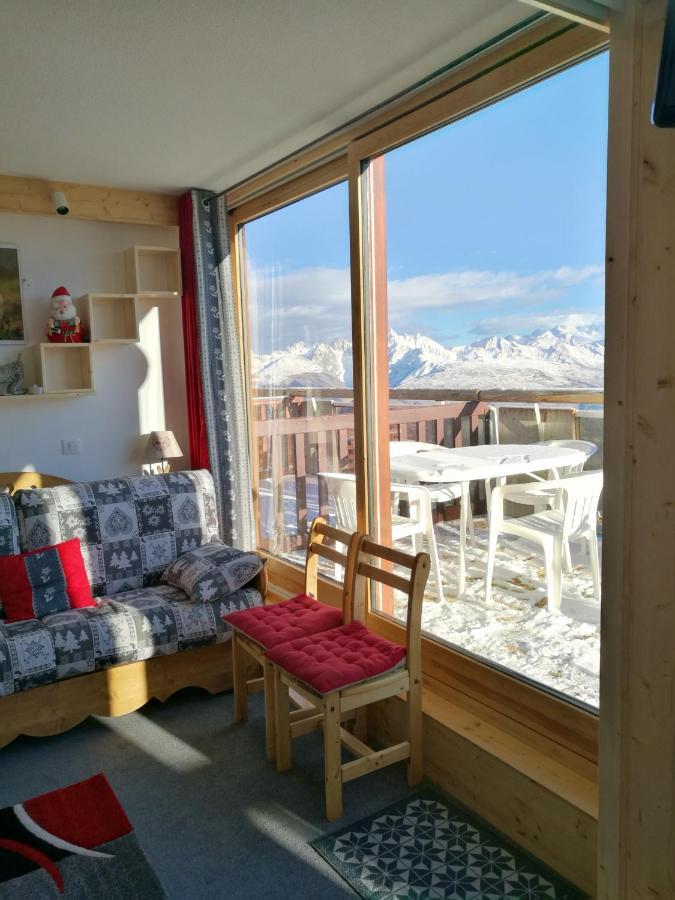 Appartement D'Une Chambre A La Plagne Aime 2000 A 10 M Des Pistes Avec Vue Sur La Ville Et Terrasse Amenagee Macot-la-Plagne Exteriör bild