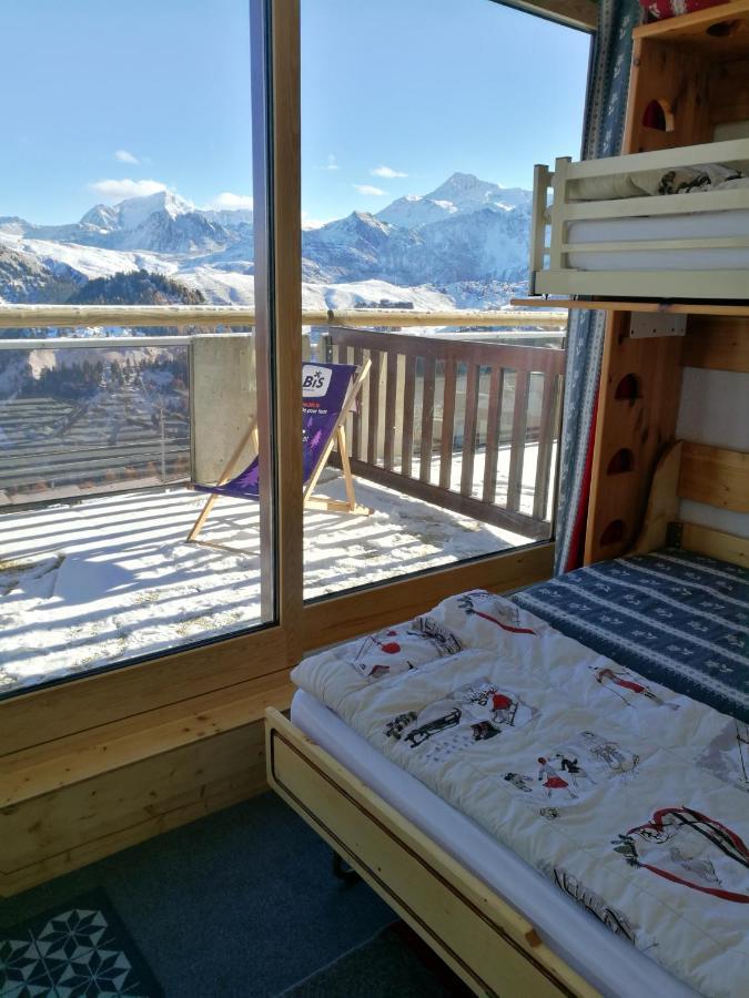 Appartement D'Une Chambre A La Plagne Aime 2000 A 10 M Des Pistes Avec Vue Sur La Ville Et Terrasse Amenagee Macot-la-Plagne Exteriör bild