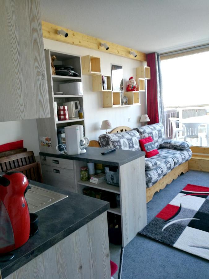 Appartement D'Une Chambre A La Plagne Aime 2000 A 10 M Des Pistes Avec Vue Sur La Ville Et Terrasse Amenagee Macot-la-Plagne Exteriör bild
